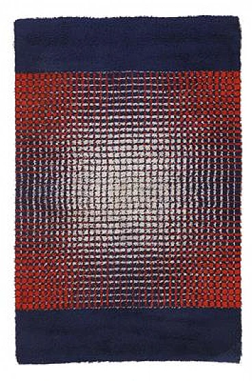 Kyoto wool carpet by Gaetano Pesce, 1969