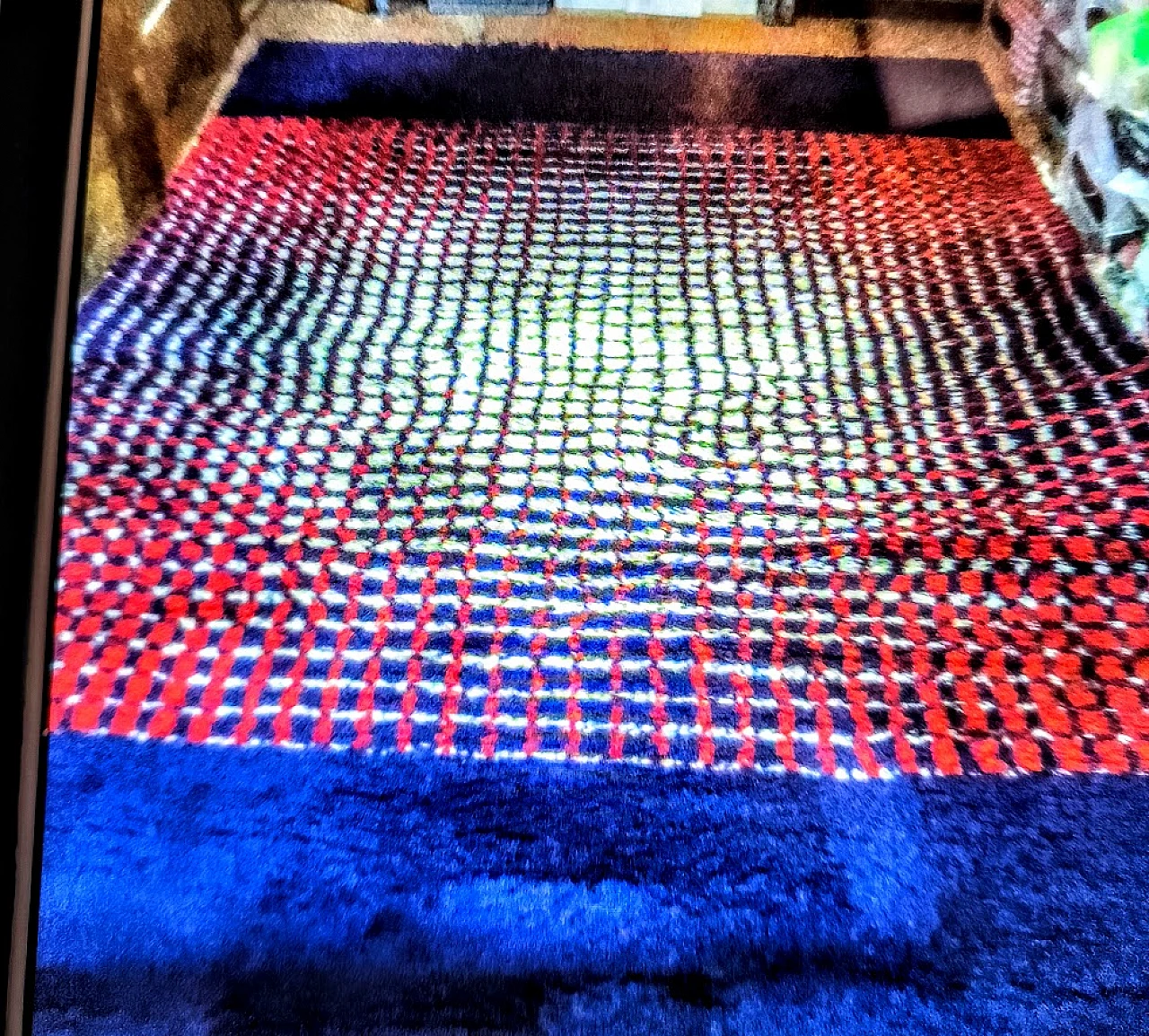 Kyoto wool carpet by Gaetano Pesce, 1969 3