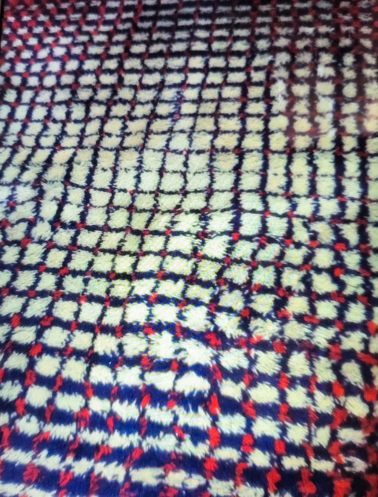Kyoto wool carpet by Gaetano Pesce, 1969 4