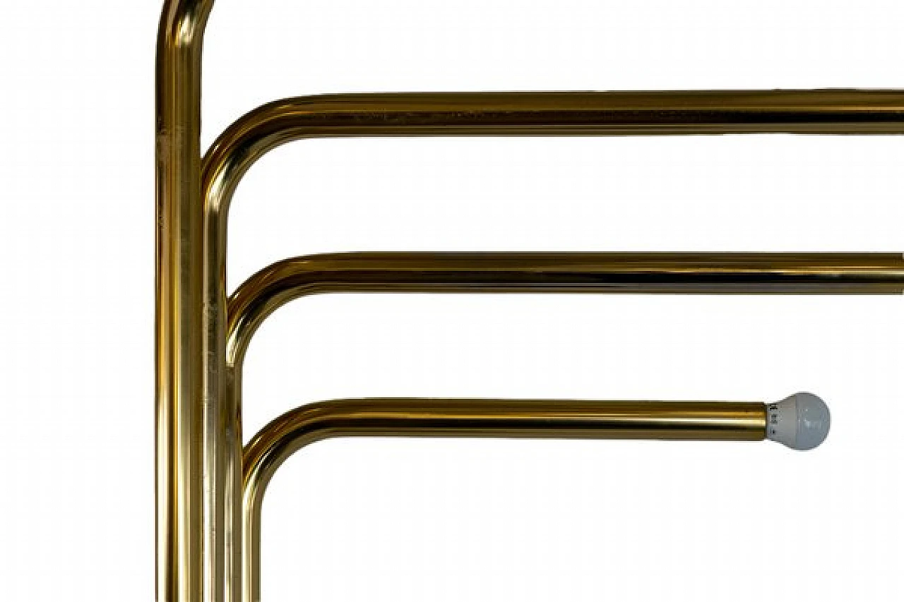 4-Light floor lamp in gilded metal by Goffredo Reggiani, 1950s 6