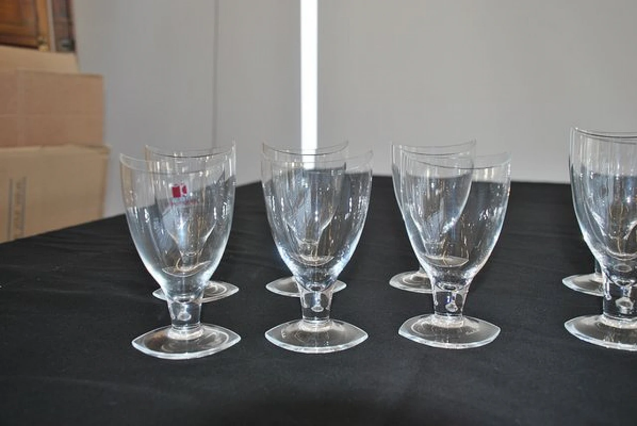 18 Glasses in Murano glass by Carlo Moretti, 1990s 2