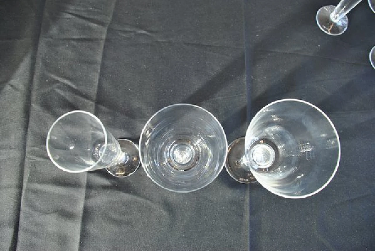 38 Glasses in Murano glass by Carlo Moretti, 1990s 12