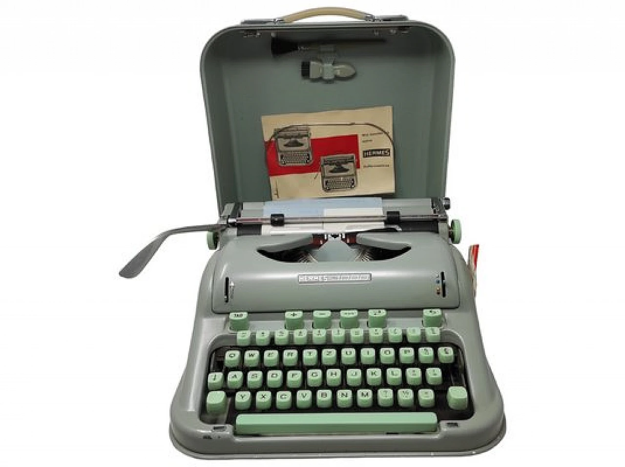 Hermes 3000 typewriter by Richard Authier for Paillard, 1966 1