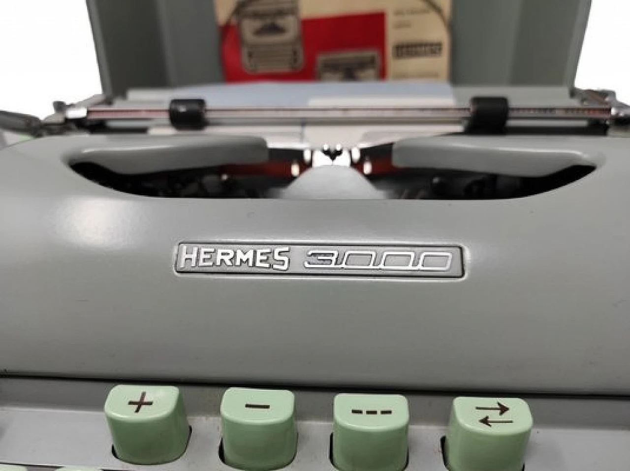 Hermes 3000 typewriter by Richard Authier for Paillard, 1966 10