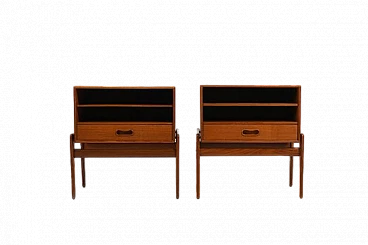 Pair of bedside tables by Arne Vodder for Vamo Sønderborg, 1960s