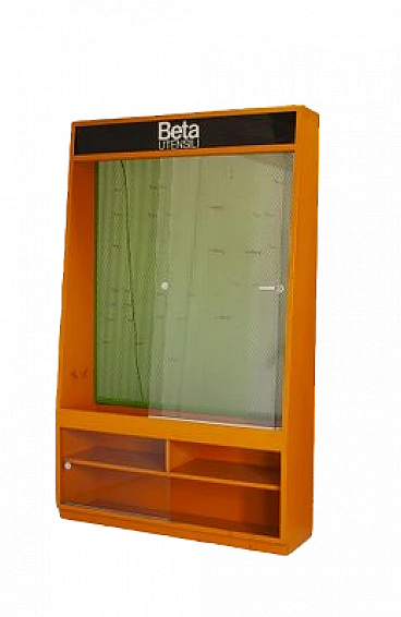 Work tool display cabinet by Beta Utensili, 1960s