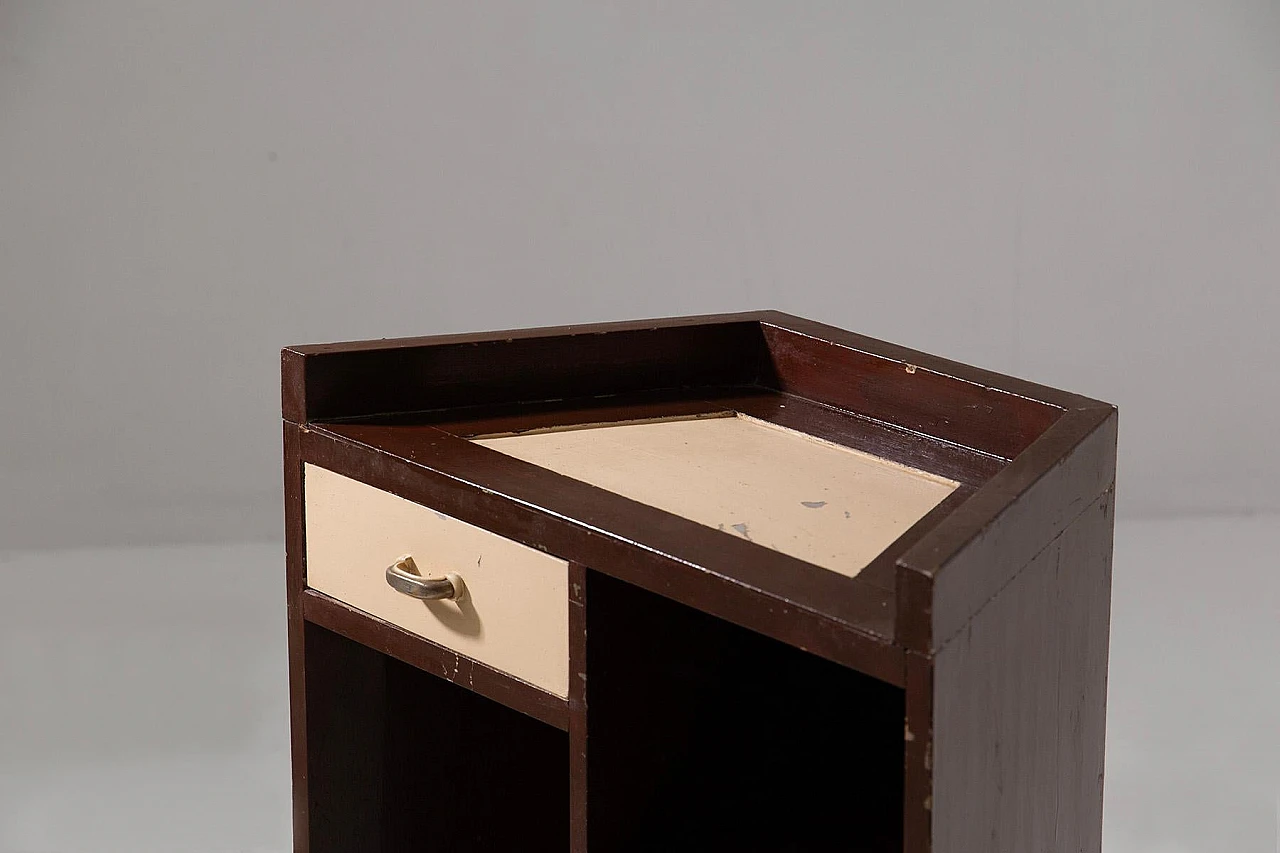 Futurist sideboard in two-tone wood, 1920s 5