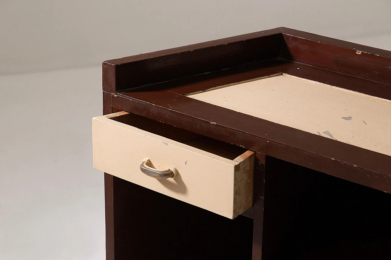 Futurist sideboard in two-tone wood, 1920s 7