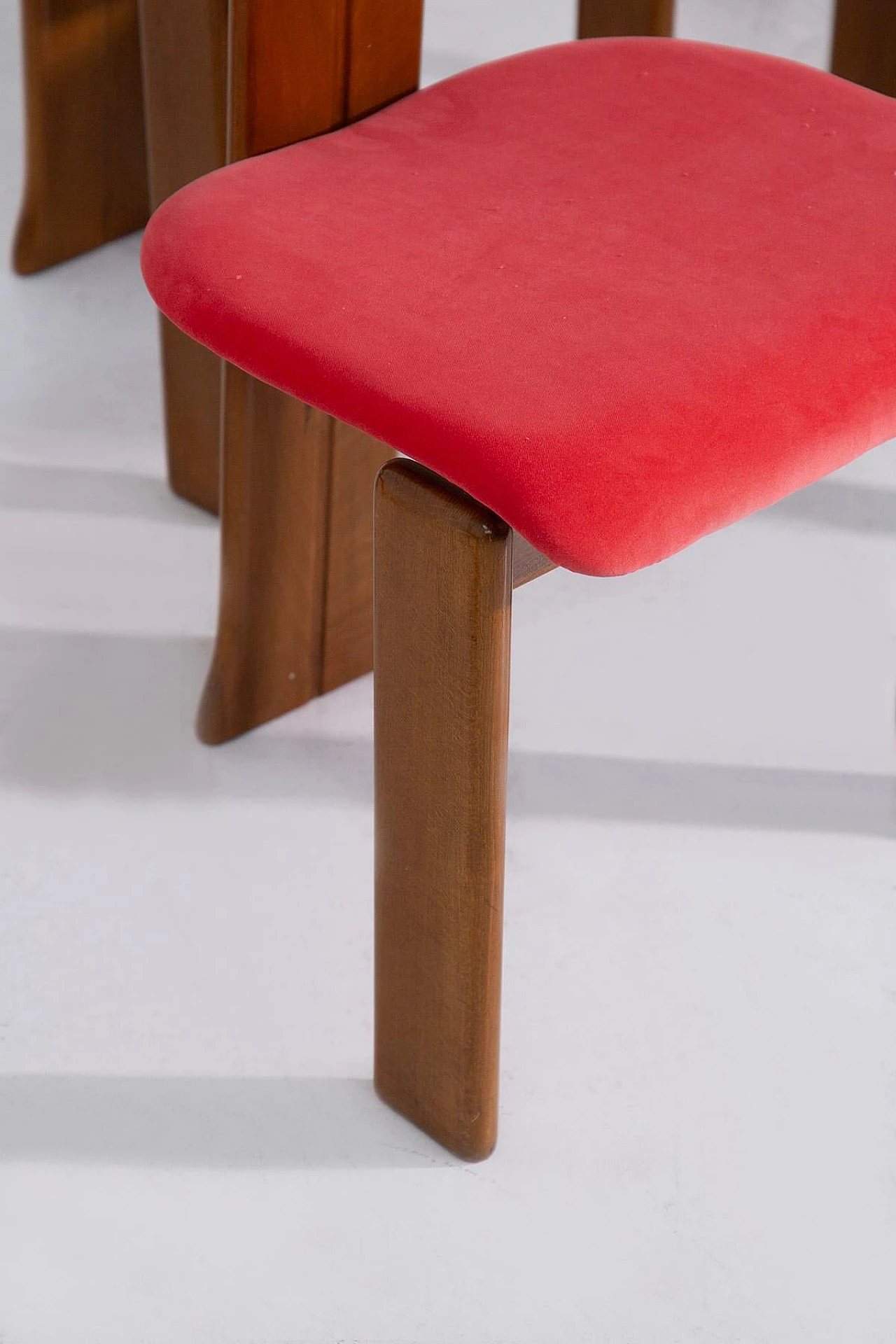 6 Sapporo chairs by Mario Marenco for Mobilgirgi, 1970s 7