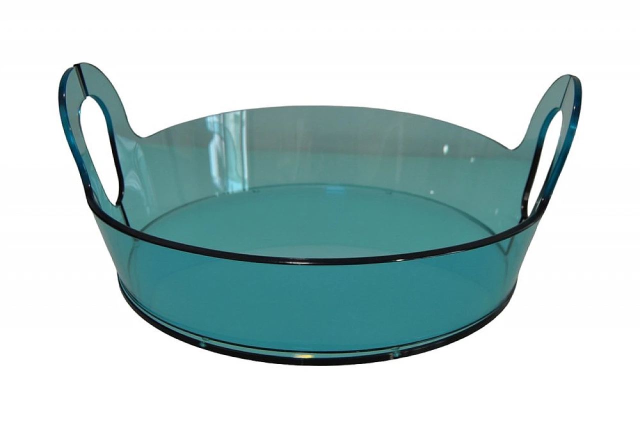 Turquoise crystal tray by Satyendra Pakhalé for RSVP, 2003 1