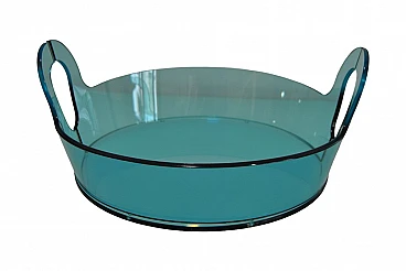 Turquoise crystal tray by Satyendra Pakhalé for RSVP, 2003