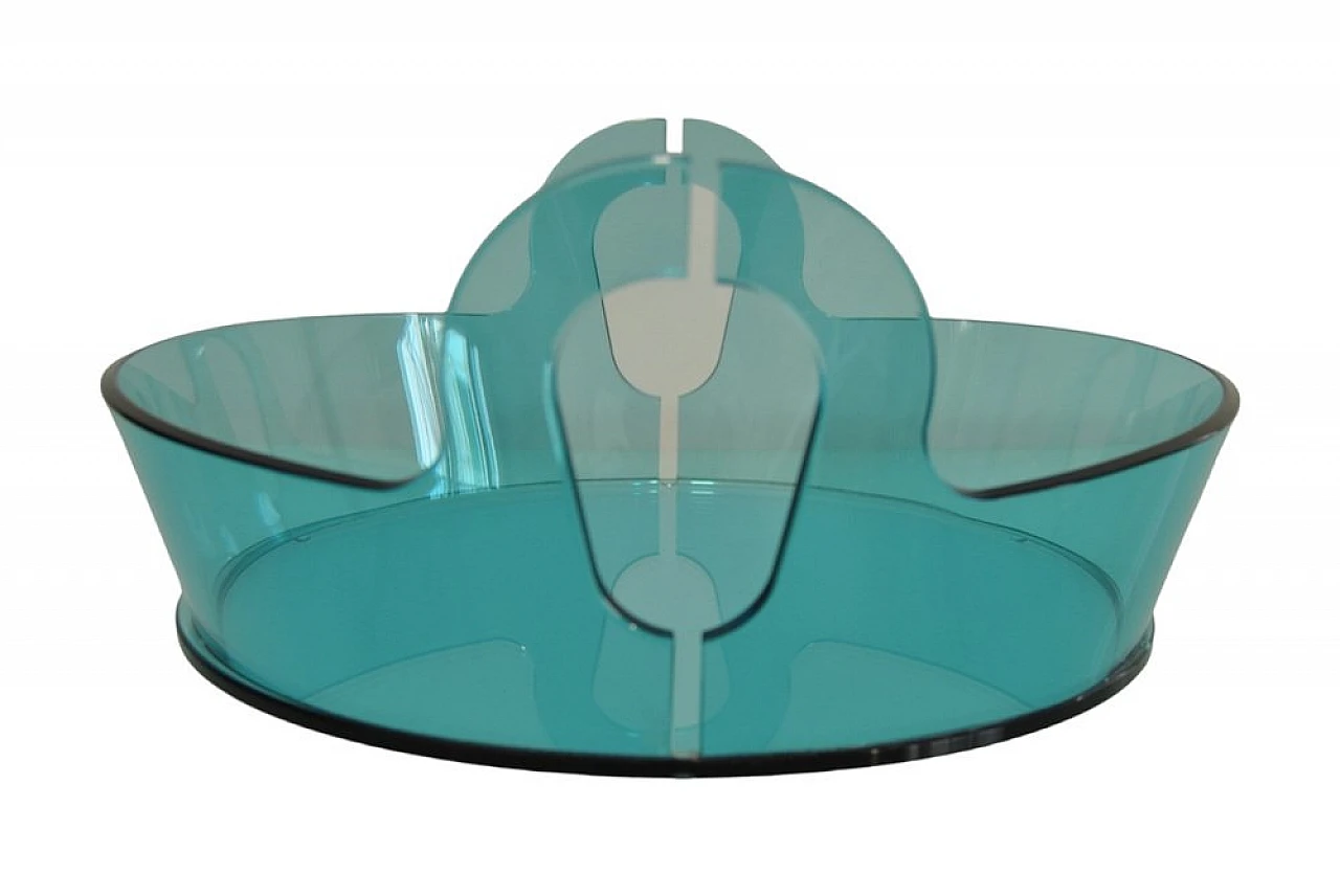 Turquoise crystal tray by Satyendra Pakhalé for RSVP, 2003 3