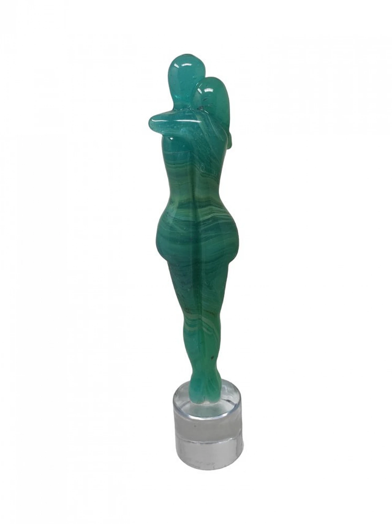 Pino Signoretto, Lovers, Murano glass sculpture, 1998 2