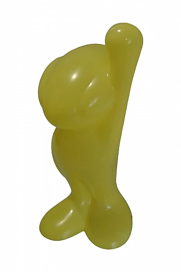 Yellow Super G floor lamp by Guido Venturini for Alessi, 2001