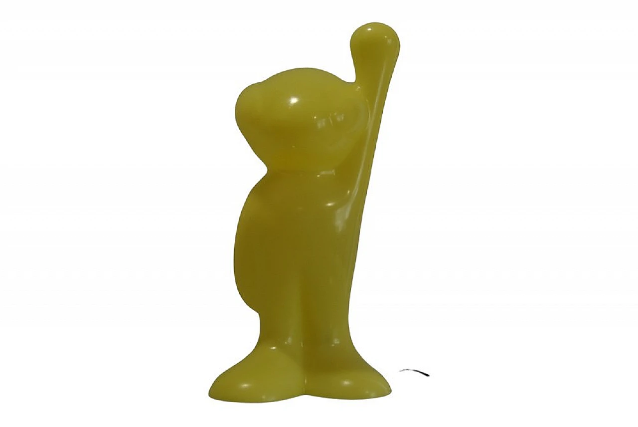 Yellow Super G floor lamp by Guido Venturini for Alessi, 2001 2