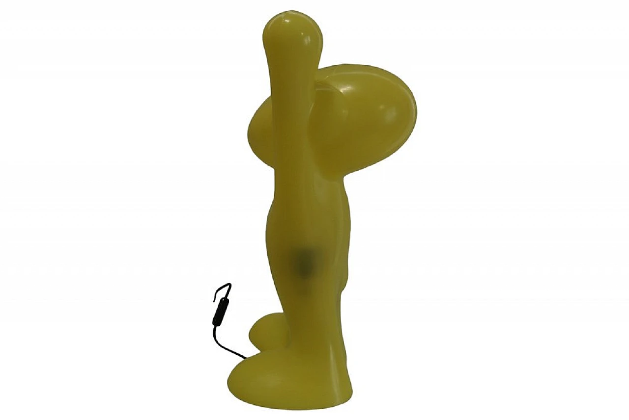 Yellow Super G floor lamp by Guido Venturini for Alessi, 2001 5