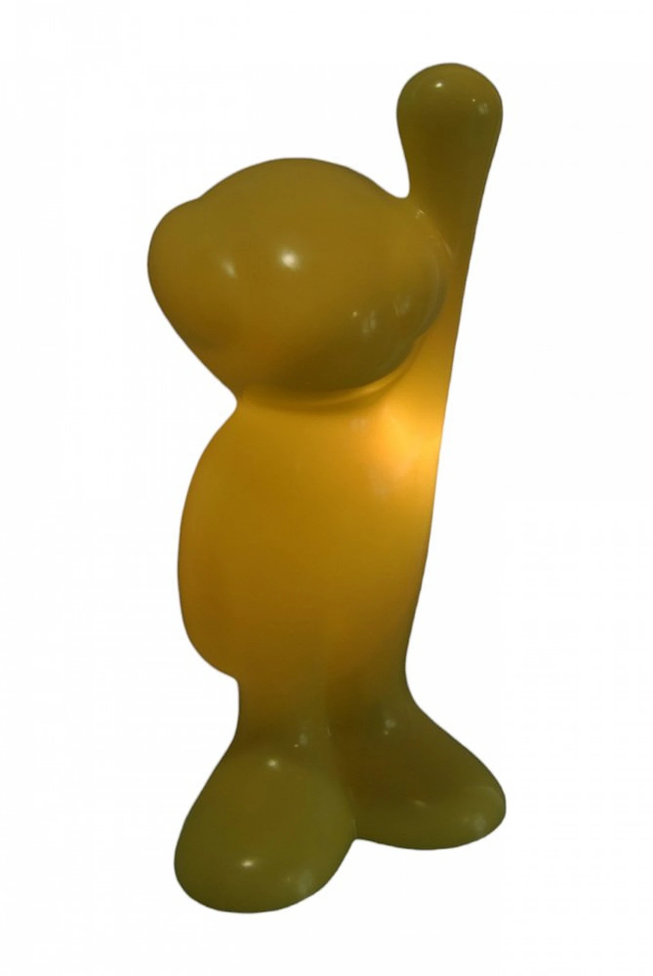 Yellow Super G floor lamp by Guido Venturini for Alessi, 2001 6