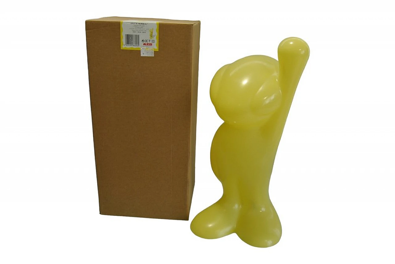 Yellow Super G floor lamp by Guido Venturini for Alessi, 2001 9