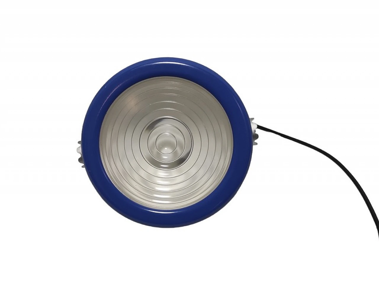 Blue Sciuko 2000 table lamp by Castiglioni Brothers for Flos, 1966 2