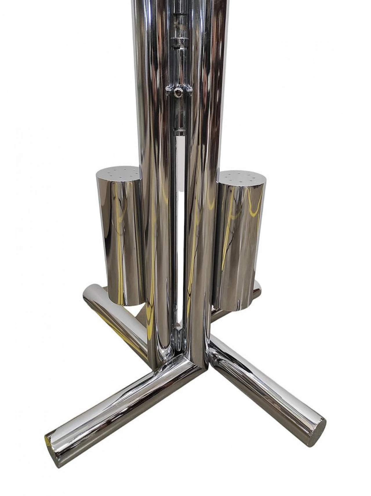 Tetralogia floor lamp in steel by Gabetti & Isola, 1970s 8