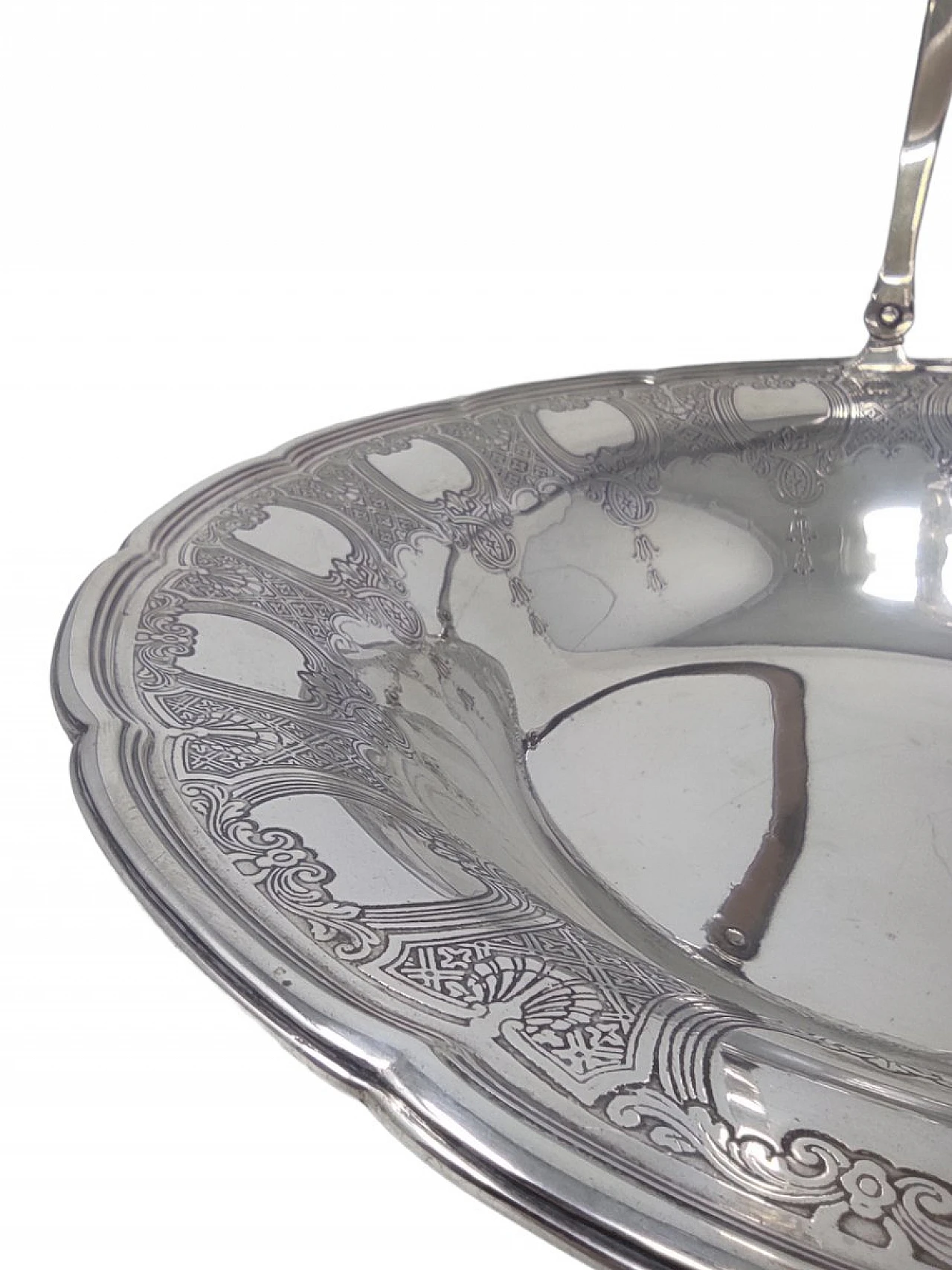 Silver basket by Tiffany & Co, 1930s 7