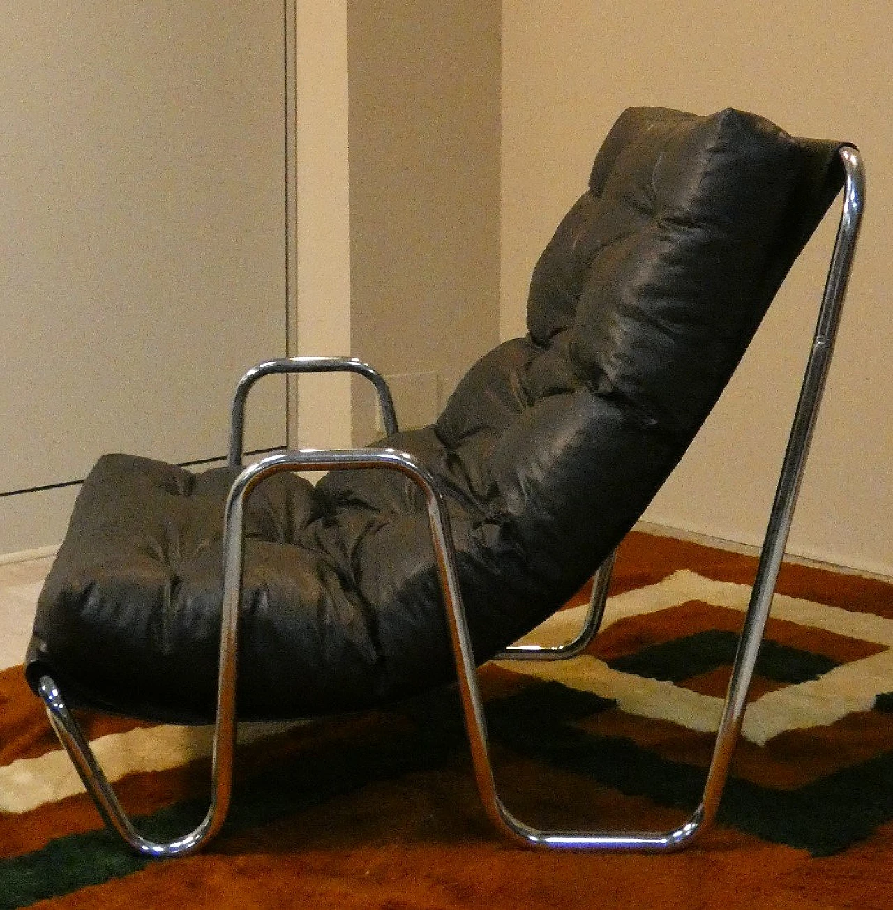 Pair of armchairs by J. Charpentier for Roche Bobois, 1970s 5