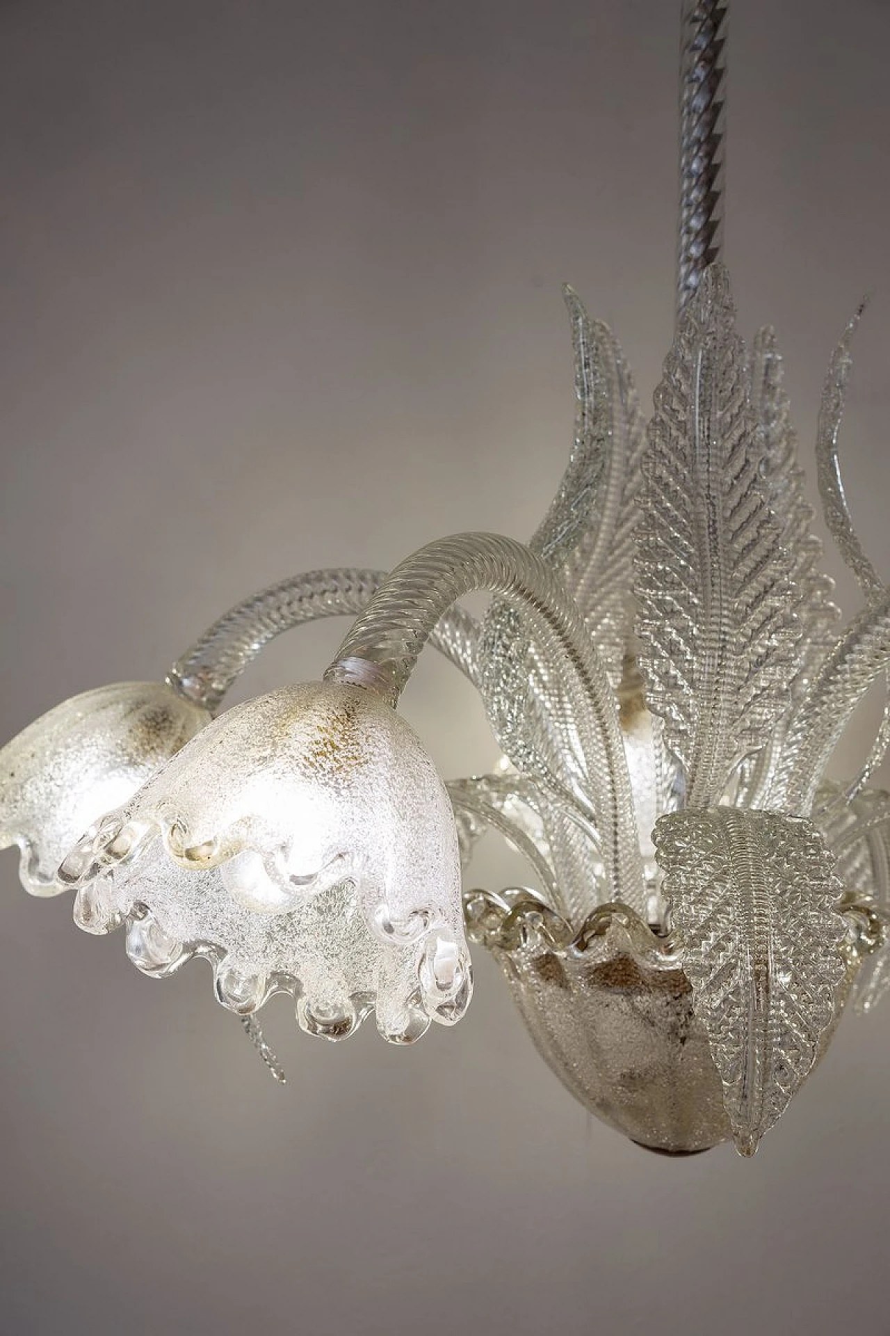 Lampadario di Ercole Barovier per Barovier & Toso, anni '30 2