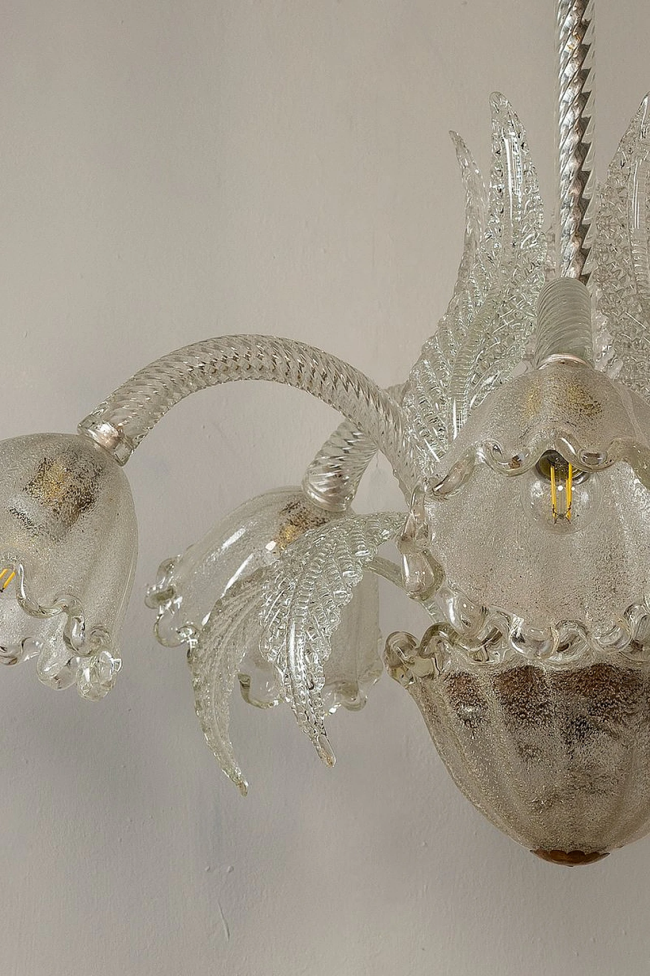 Chandelier by Ercole Barovier for Barovier & Toso, 1930s 7