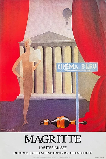 After René Magritte, Expo 2000 - L'autre Musée, poster