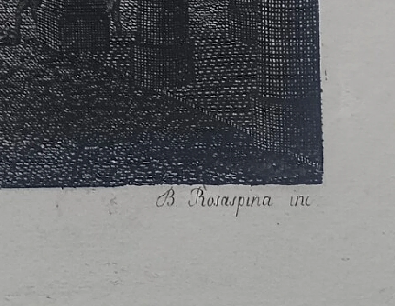 B. Rosaspina, Square of Forlimpopoli, etching, 19th century 3