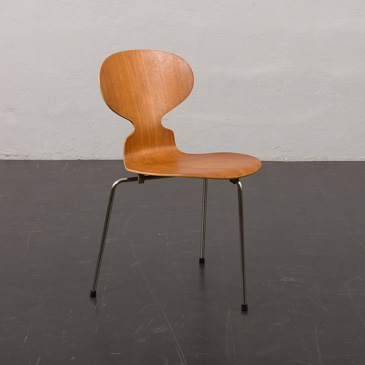 Sedia Ant 3100 di Arne Jacobsen per Fritz Hansen, anni '50 1