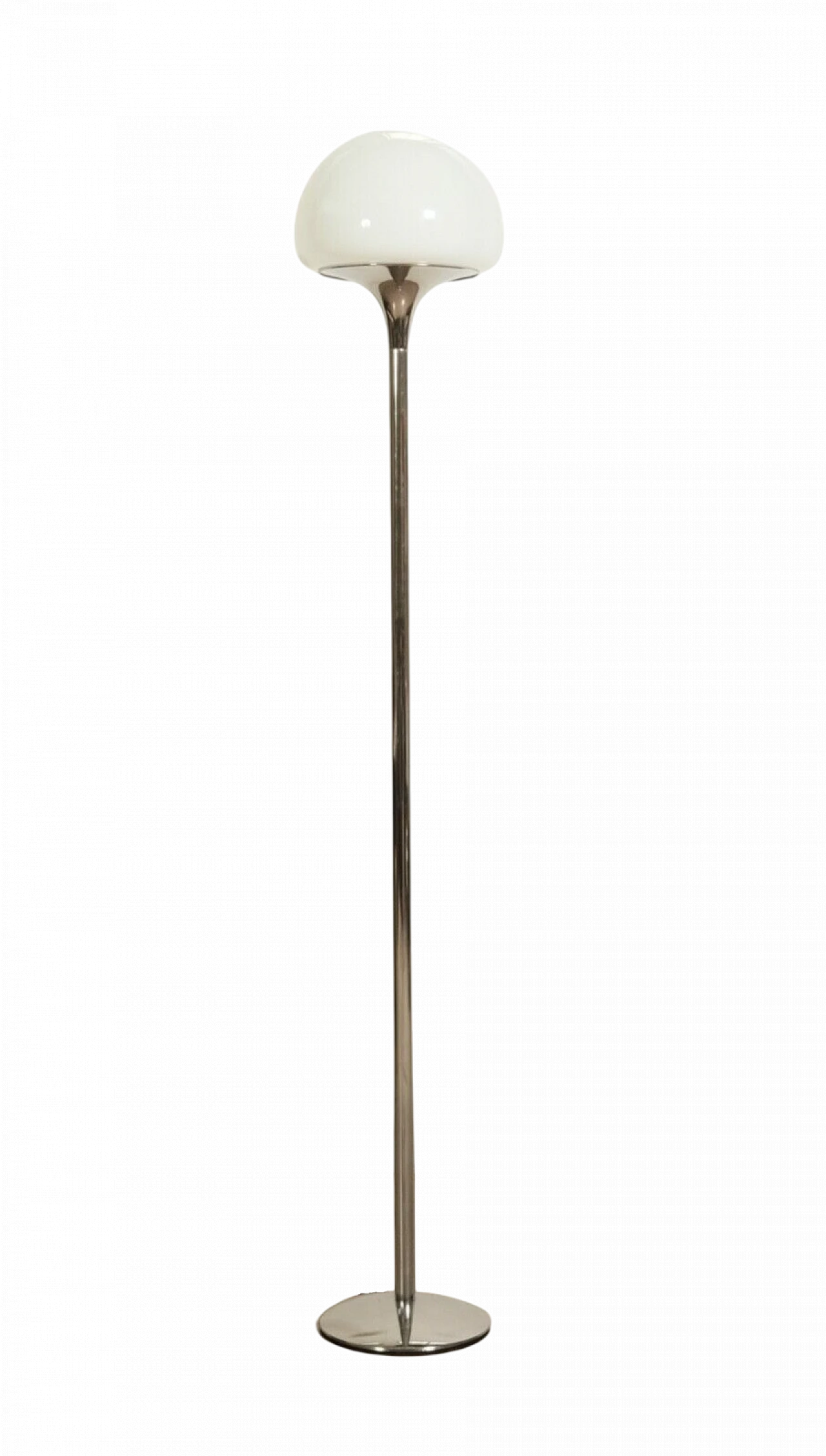 Aluminum and glass floor lamp by Goffredo Reggiani, 1970s 14