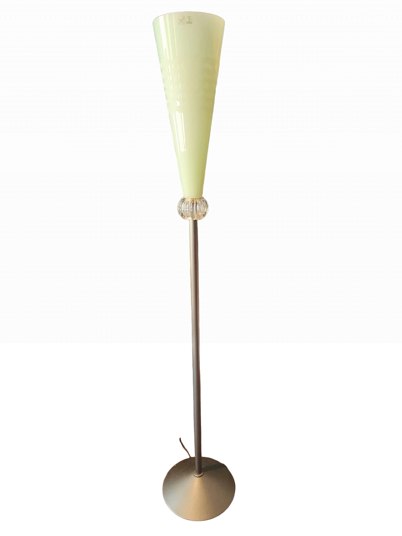 New Rinascimento floor lamp by Barovier and Toso, 1980s 8