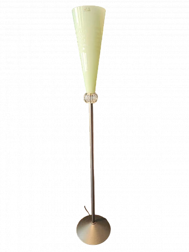 New Rinascimento floor lamp by Barovier and Toso, 1980s