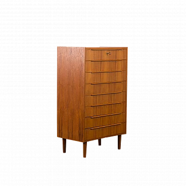 Teak chest of drawers by Steens, 1960s