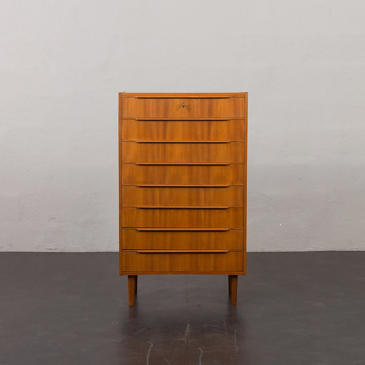 Teak chest of drawers by Steens, 1960s 4