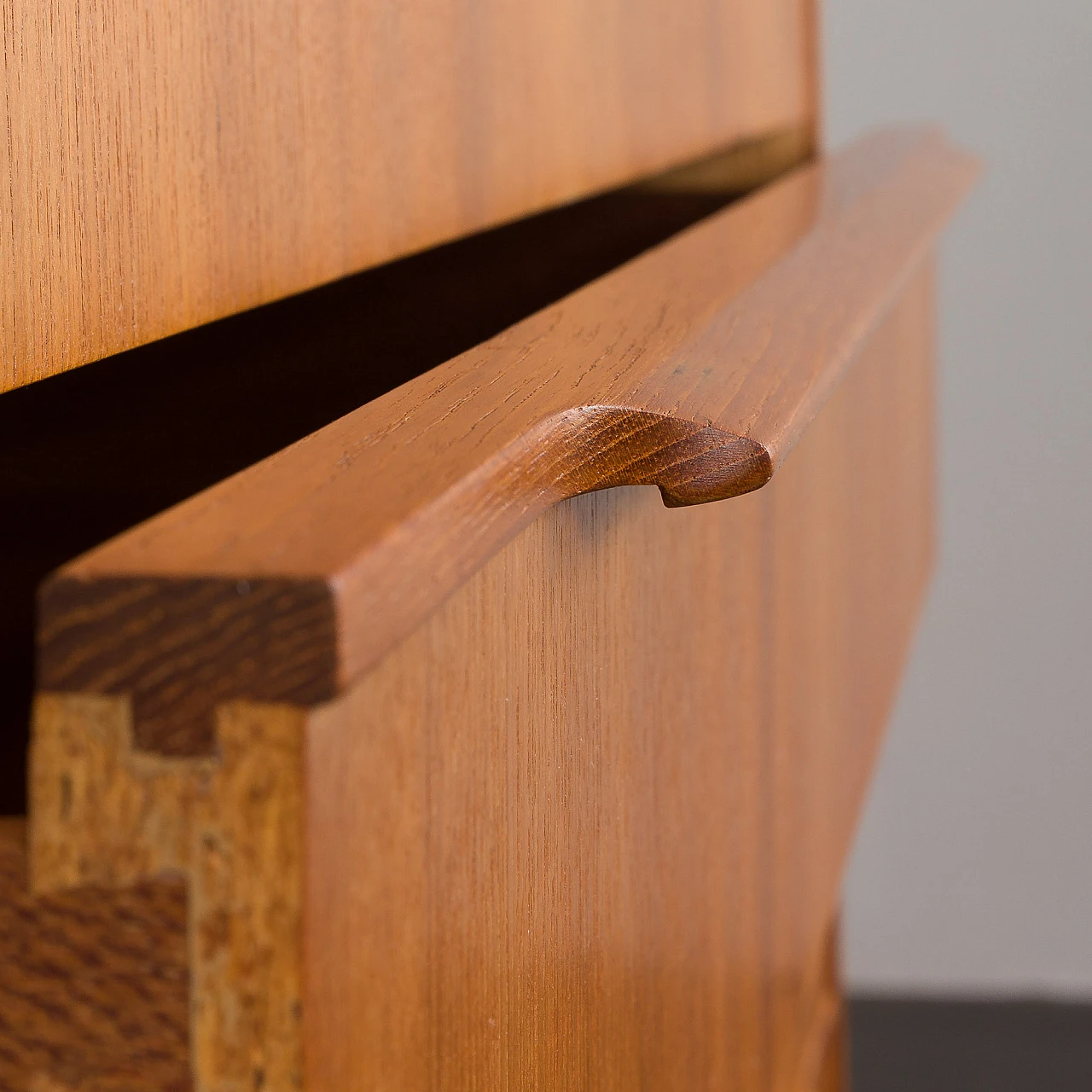 Teak chest of drawers by Steens, 1960s 15