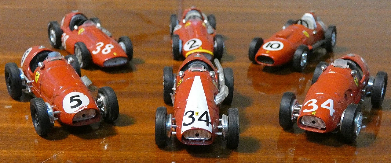 64 Modellini Archivio Storico Scuderia Ferrari di Brumm, anni '80 10