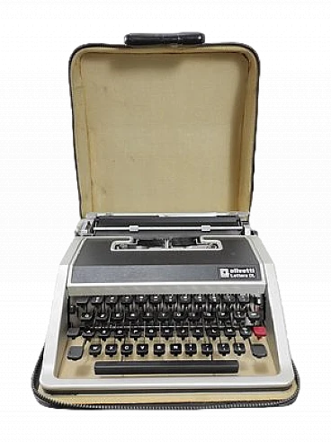 Lettera DL typewriter in metal by Olivetti Synthesis, 1970s
