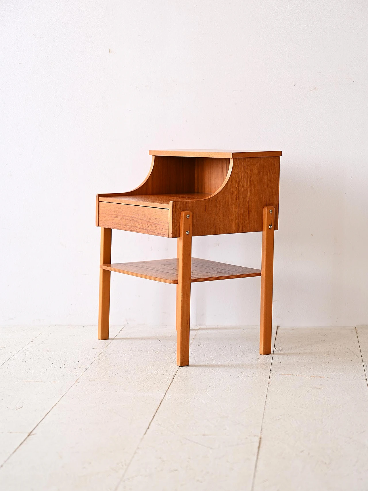 Comodino in teak di Carlström & Co Möbelfabrik, anni '60 4