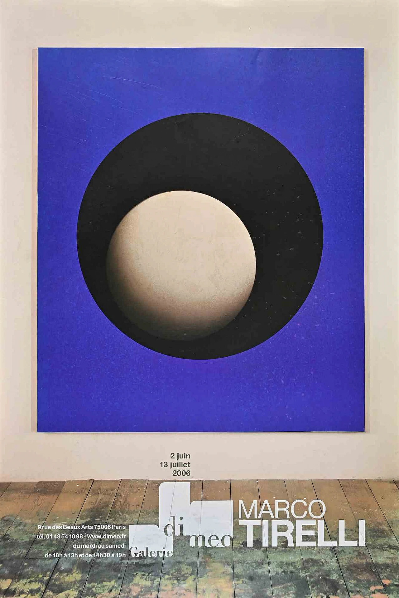 Marco Tirelli, Marco Tirelli - Poster espositivo vintage, offset Anni 2000 1