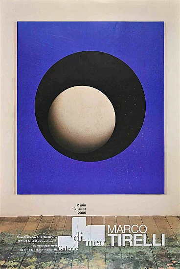 Marco Tirelli, Marco Tirelli - Poster espositivo vintage, offset Anni 2000