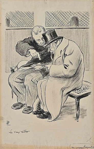 Hermann Paul, Le Vieux Monsieur, Drawing  2000s