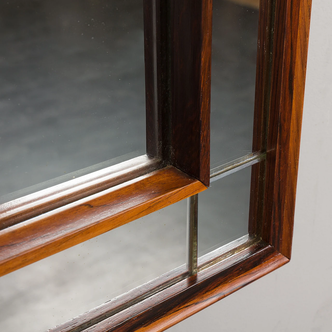 Danish rosewood console and mirror, 1960s 17