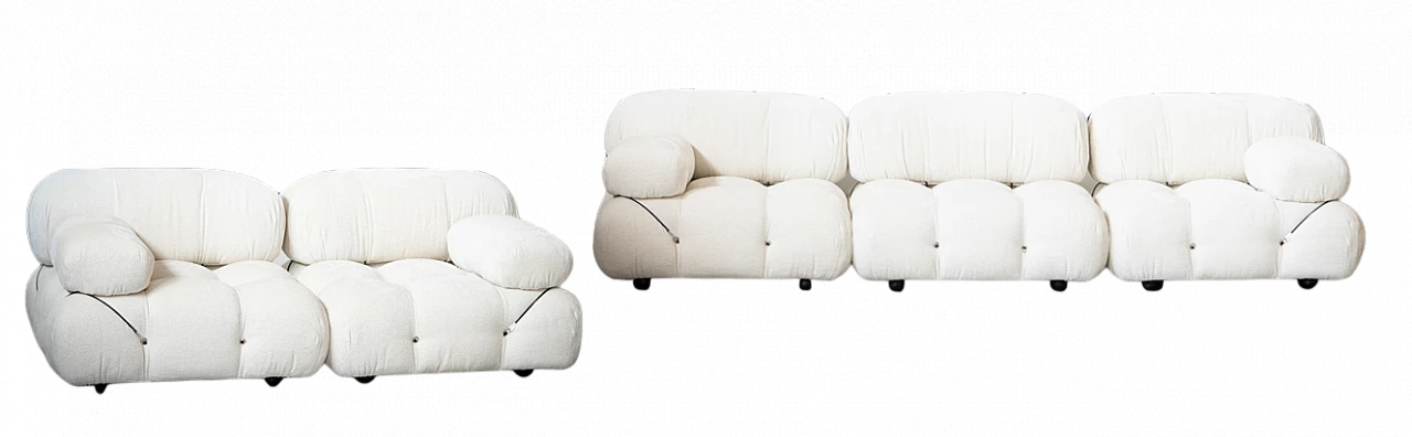 Pair of Camaleonda sofas by Mario Bellini for B&B Italia, 2000s 31