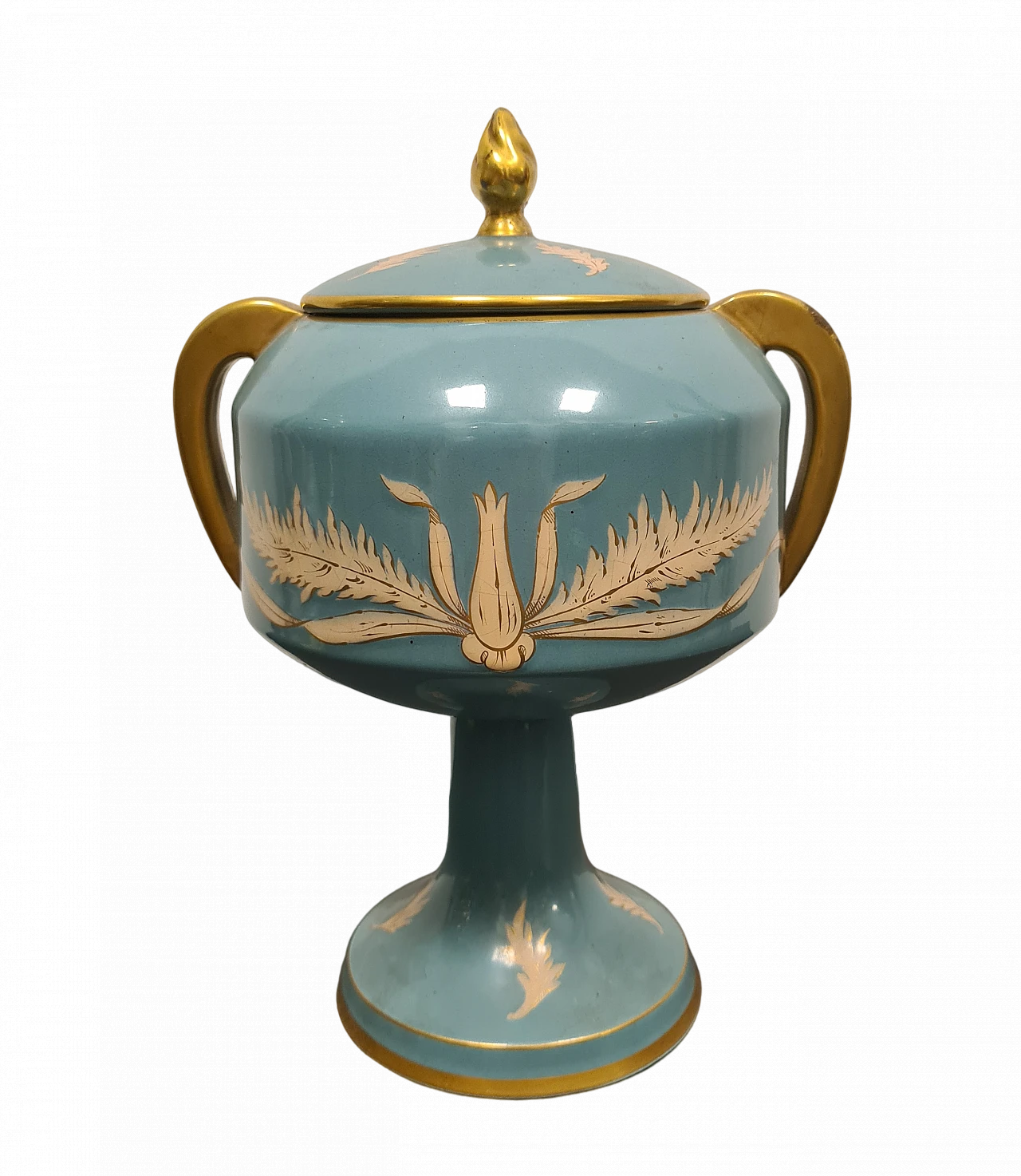 Art Deco glazed ceramic vase, 1930s 14