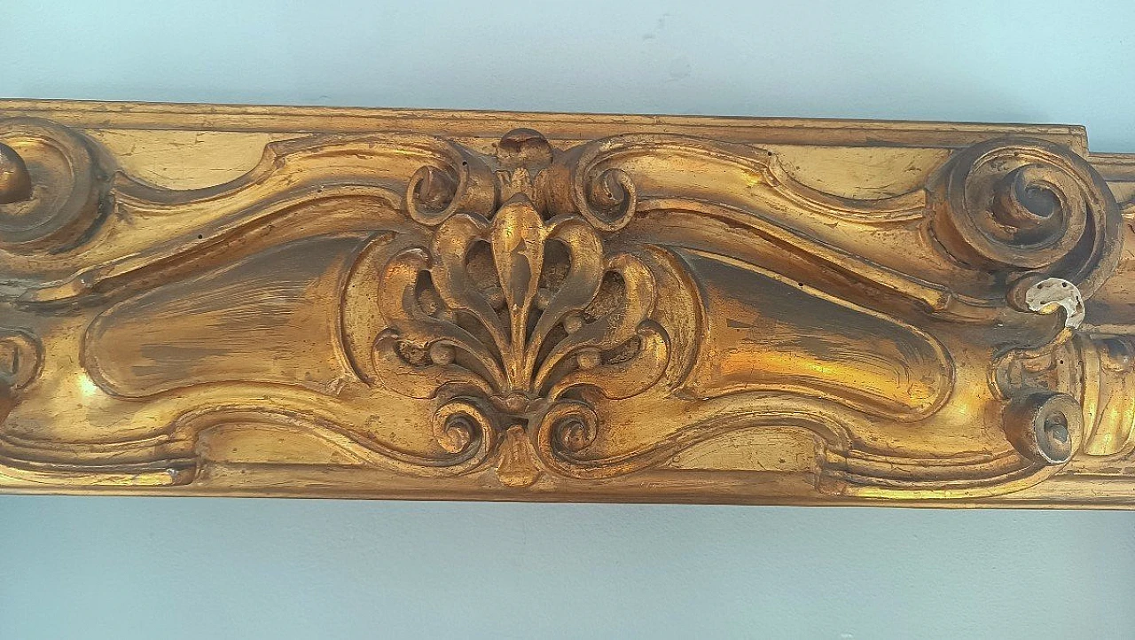 Carved and gilded wood frame, second half of the 19th century 3