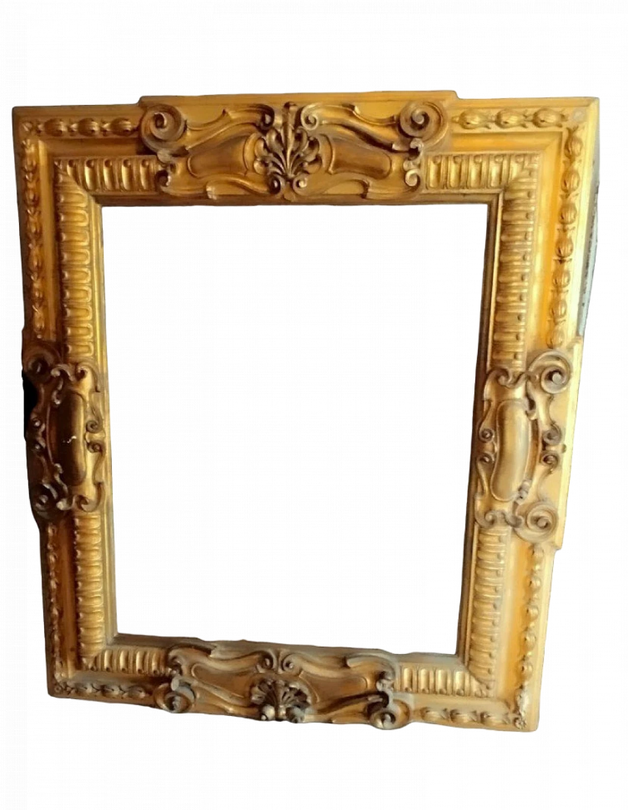 Carved and gilded wood frame, second half of the 19th century 6