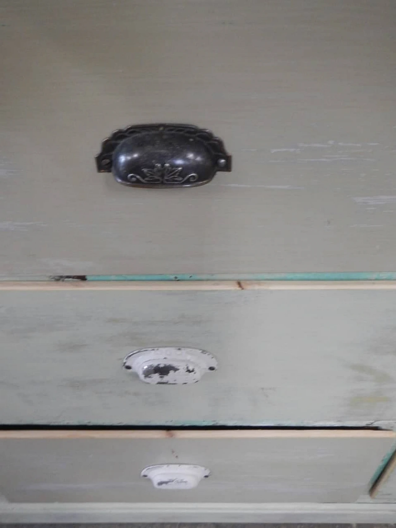 Spruce shop counter with walnut top, 1950s 8