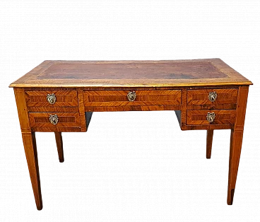 Directoire desk veneered in rosewood, early 19th century